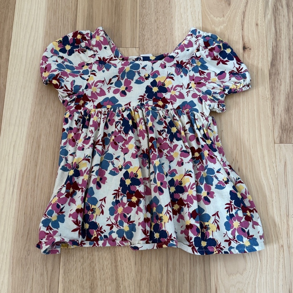 Floral Puff Sleeve Dress